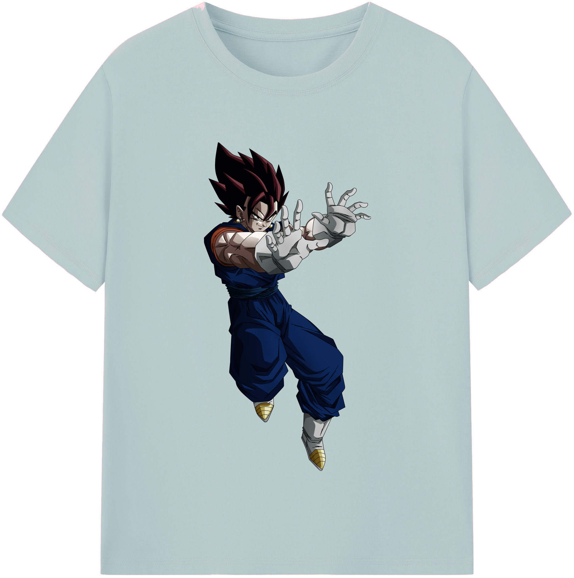 （画像用） ドラゴンボール ベジット DRAGON BALL Vegetto 綿100％半袖Tシャツ（フロントプリント）